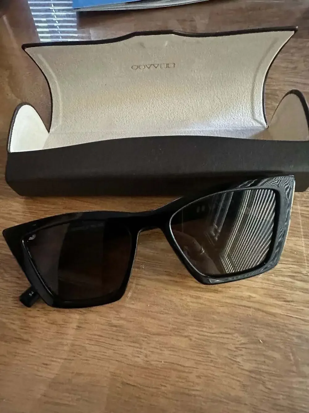 Le Specs Velodrome Black Cat-Eye Sunglasses